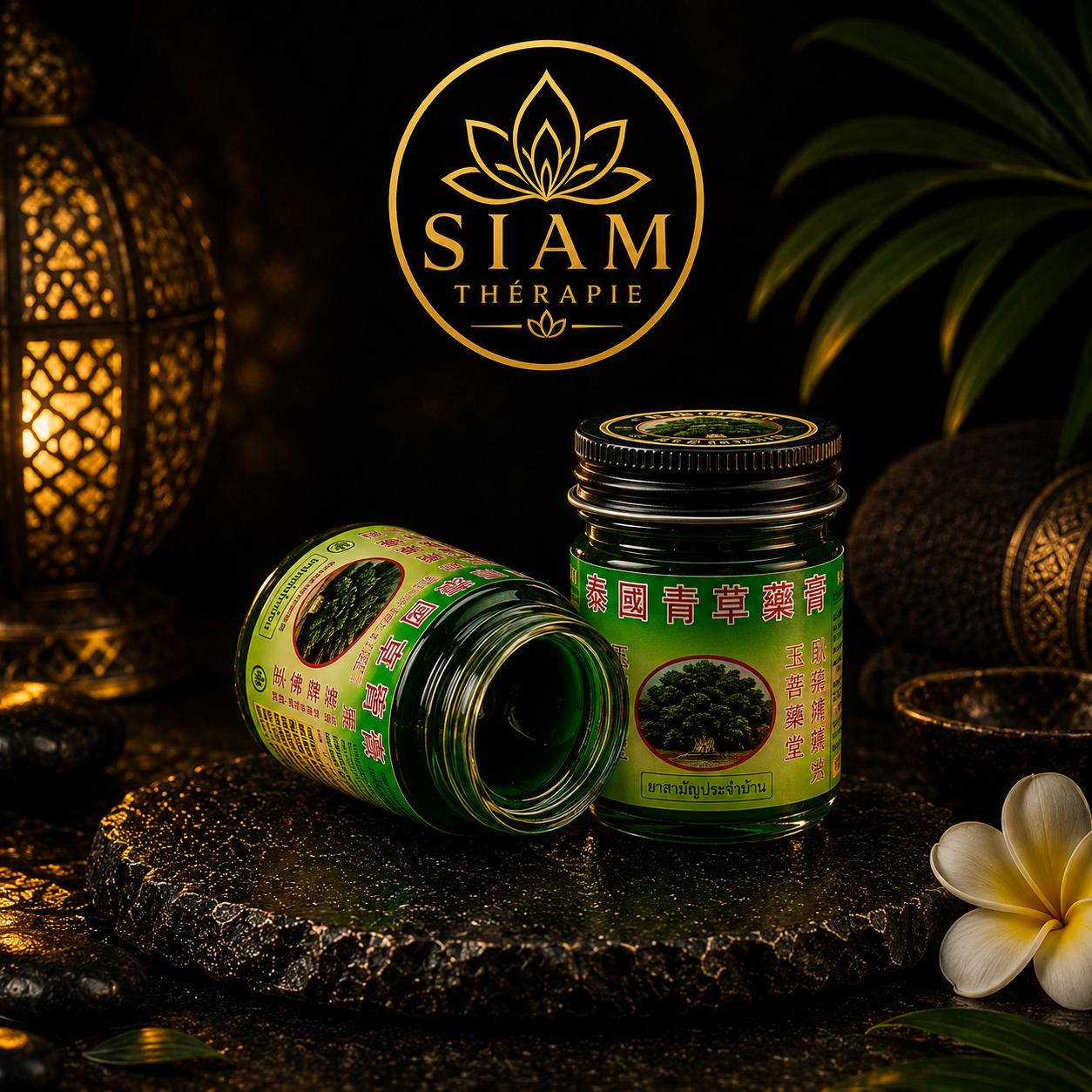 Baume Vert Thaï — Pot en verre